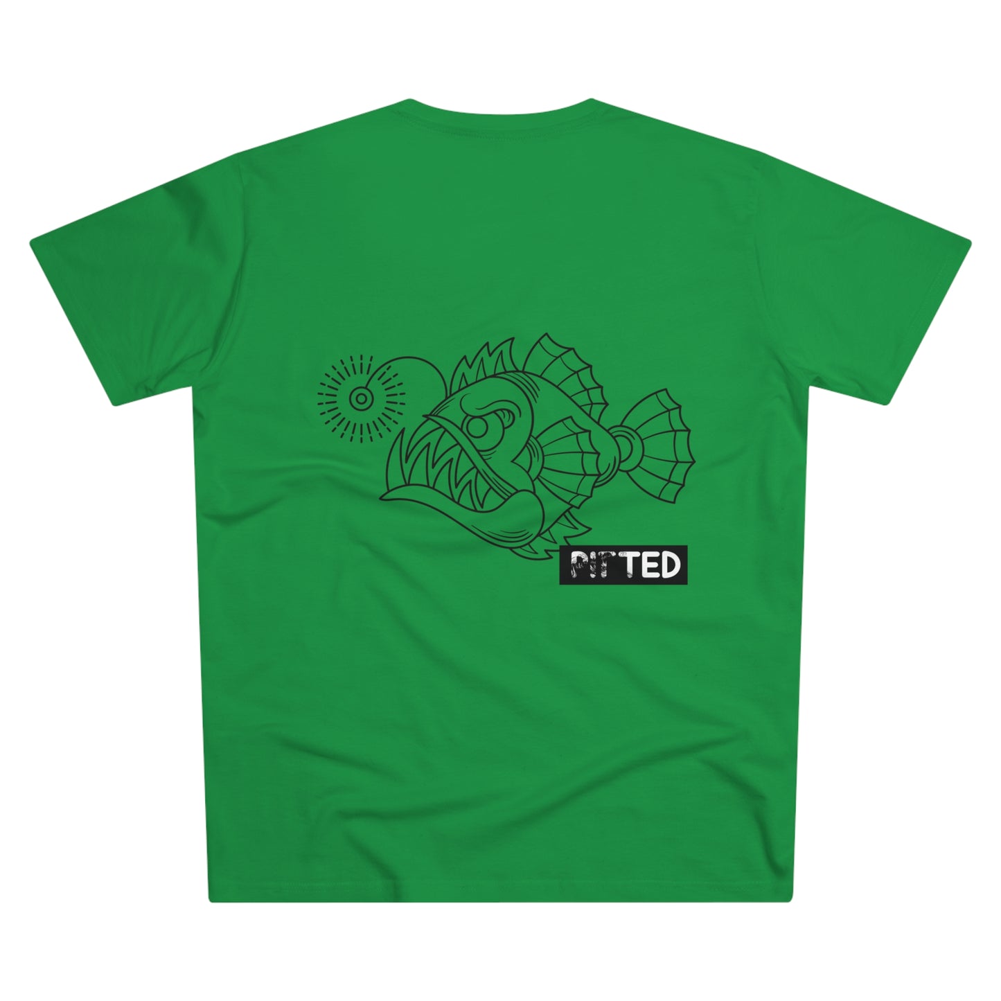 PITTED Angry Angler Graphic T-Shirt – Modern & Durable