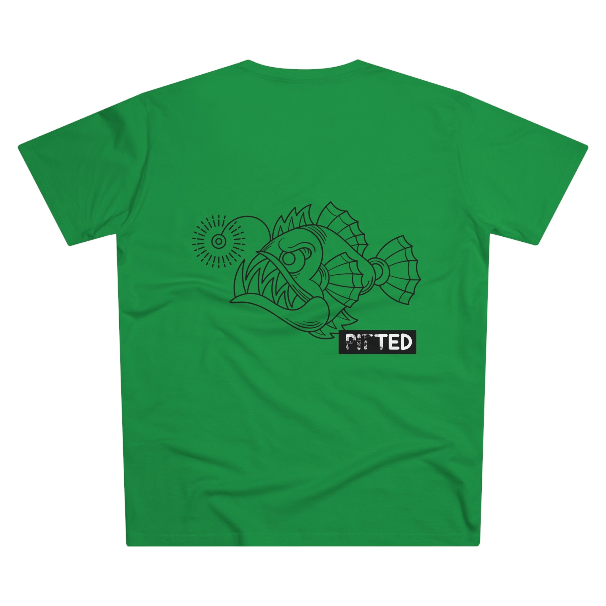 PITTED Angry Angler Graphic T-Shirt – Modern & Durable