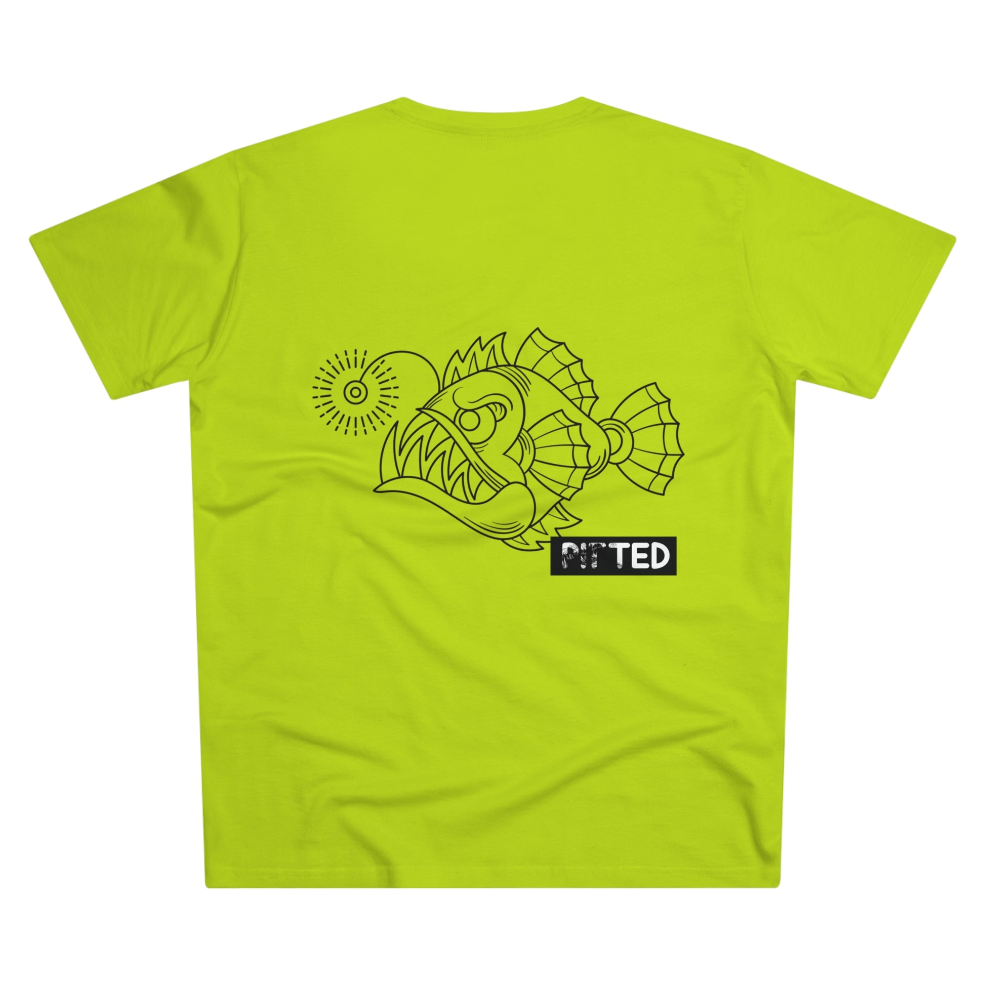 PITTED Angry Angler Graphic T-Shirt – Modern & Durable