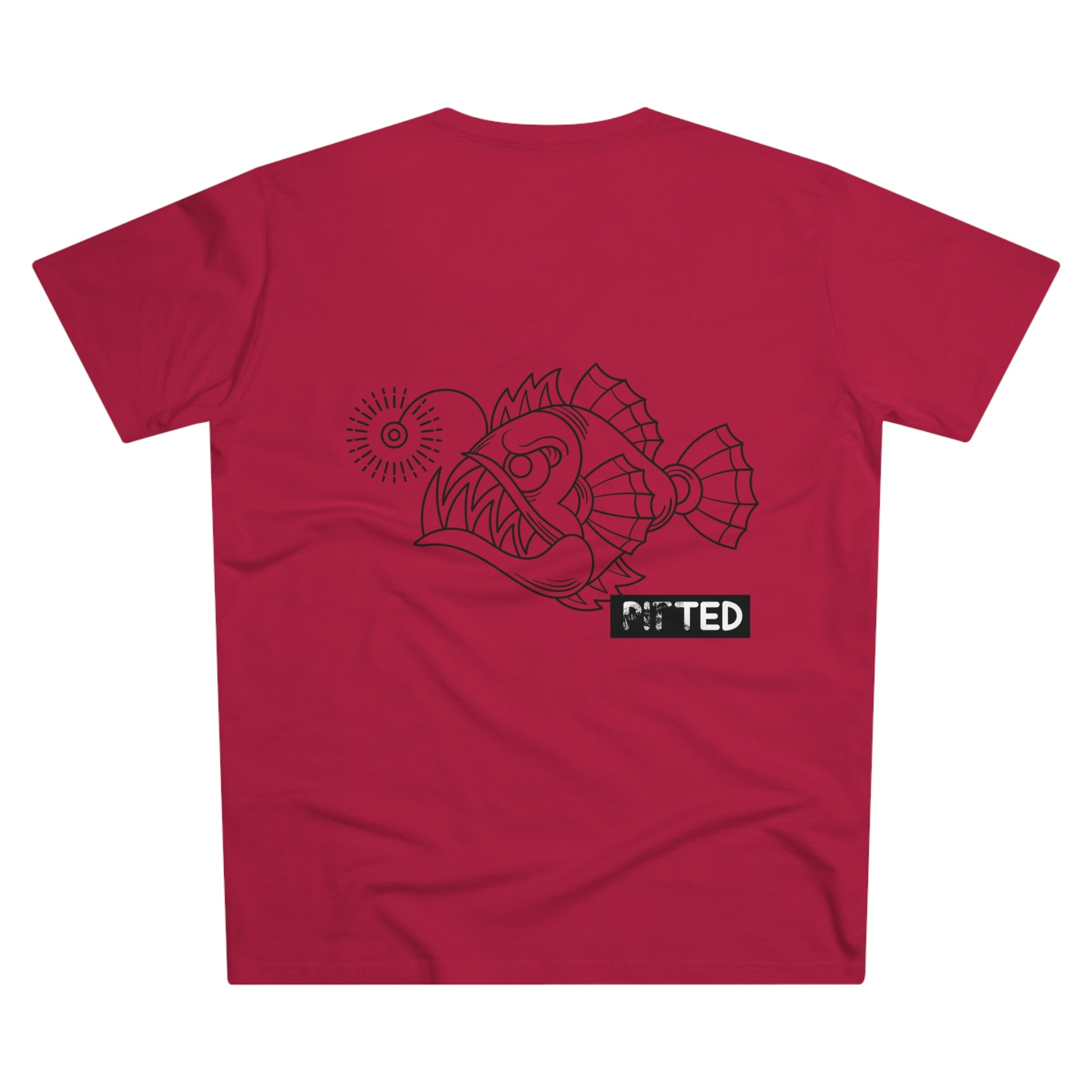 PITTED Angry Angler Graphic T-Shirt – Modern & Durable