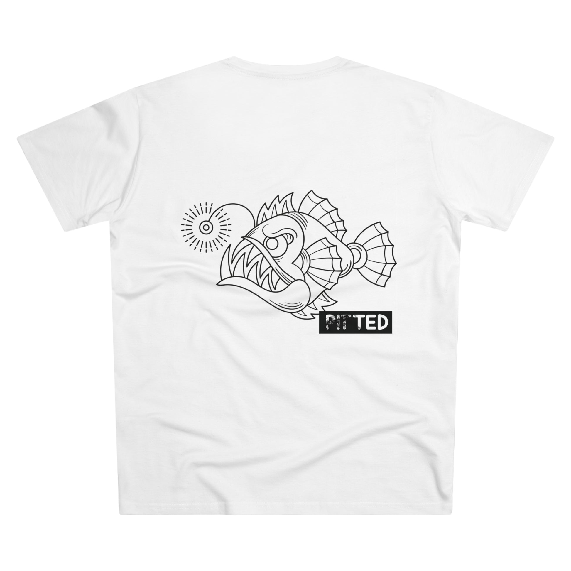 PITTED Angry Angler Graphic T-Shirt – Modern & Durable