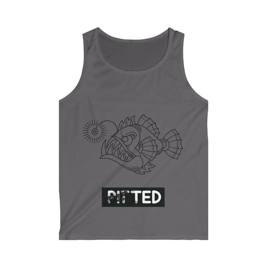 PITTED Angry Angler Men's Tank Top – Sleek & Comfortable

