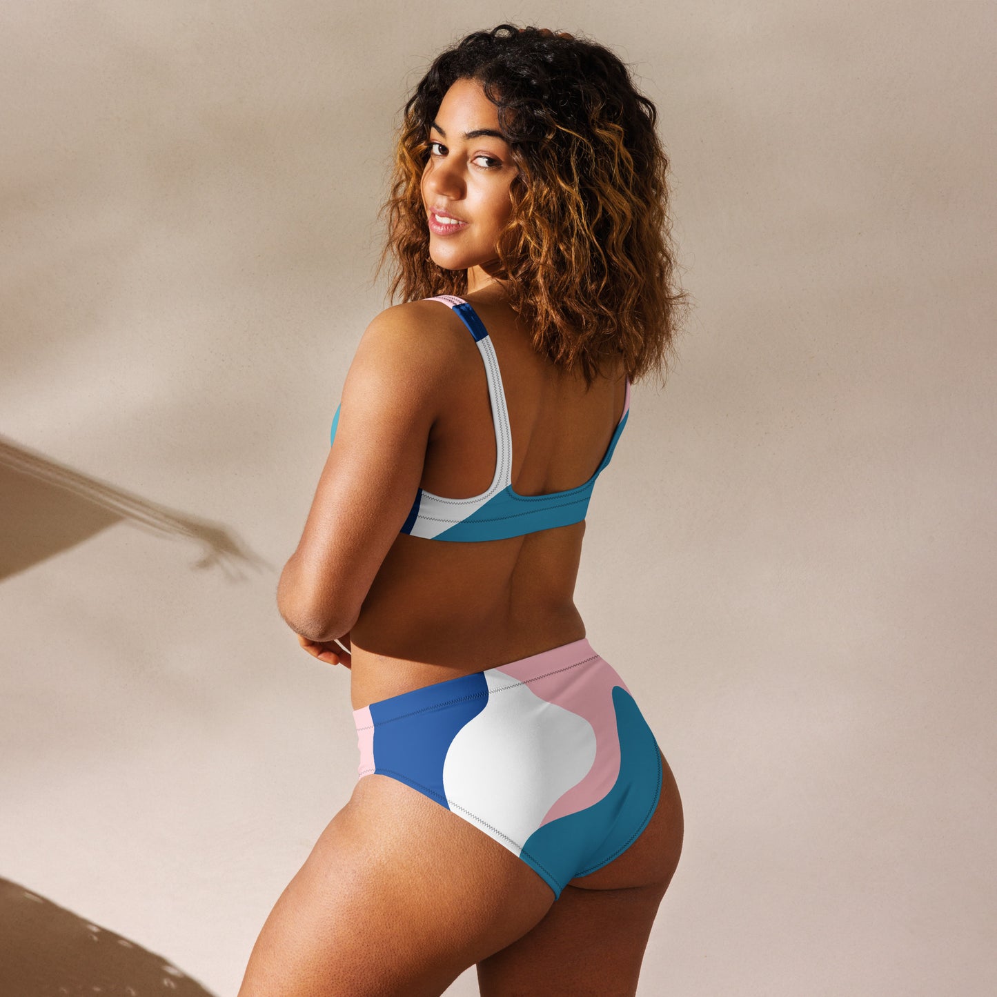 PITTED Breezy Abstract Bikini – Stylish & Eco-Friendly Swimwear