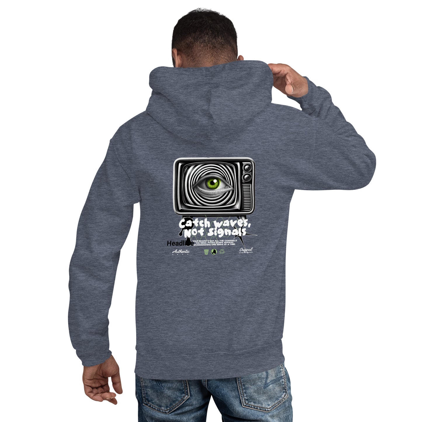 PITTED: Catch Wave not Signals Hoodie – Cozy, Stylish & Durable