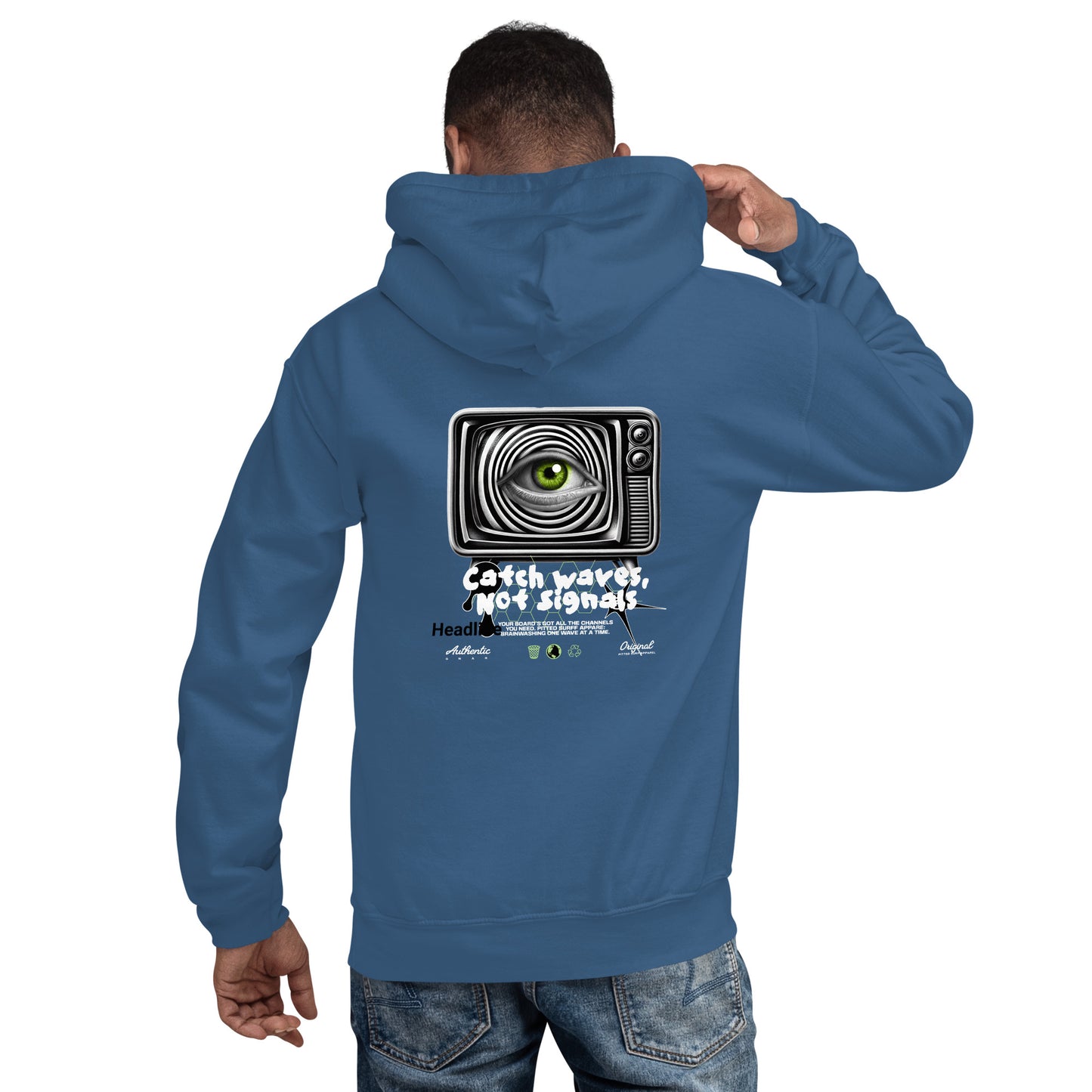 PITTED: Catch Wave not Signals Hoodie – Cozy, Stylish & Durable