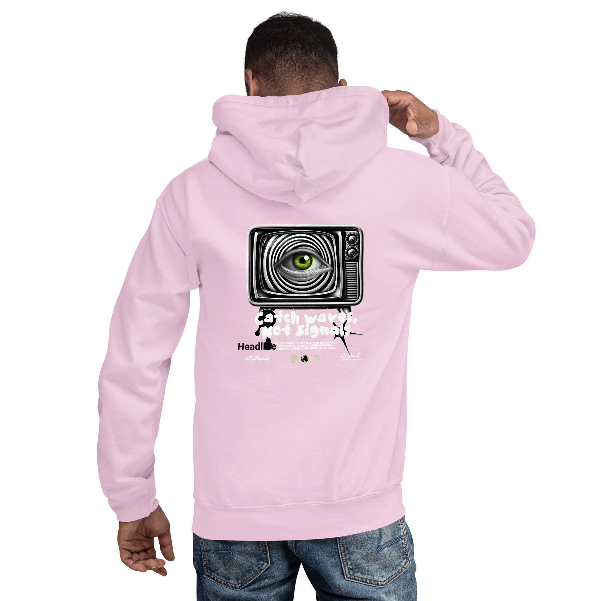 PITTED: Catch Wave not Signals Hoodie – Cozy, Stylish & Durable