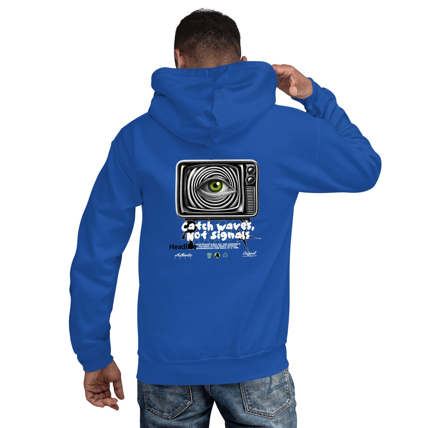 PITTED: Catch Wave not Signals Hoodie – Cozy, Stylish & Durable