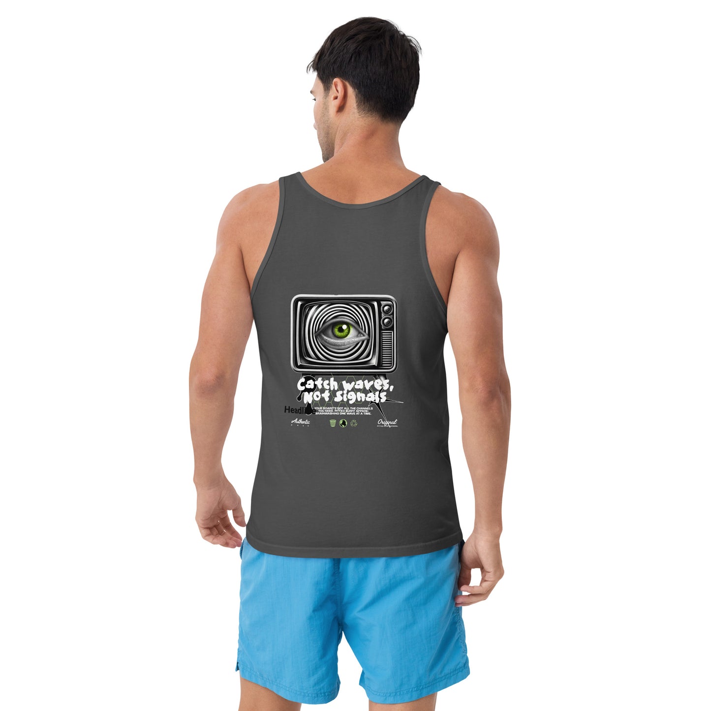 PITTED: Catch Waves Tank: Soft, Durable & Eco-Friendly