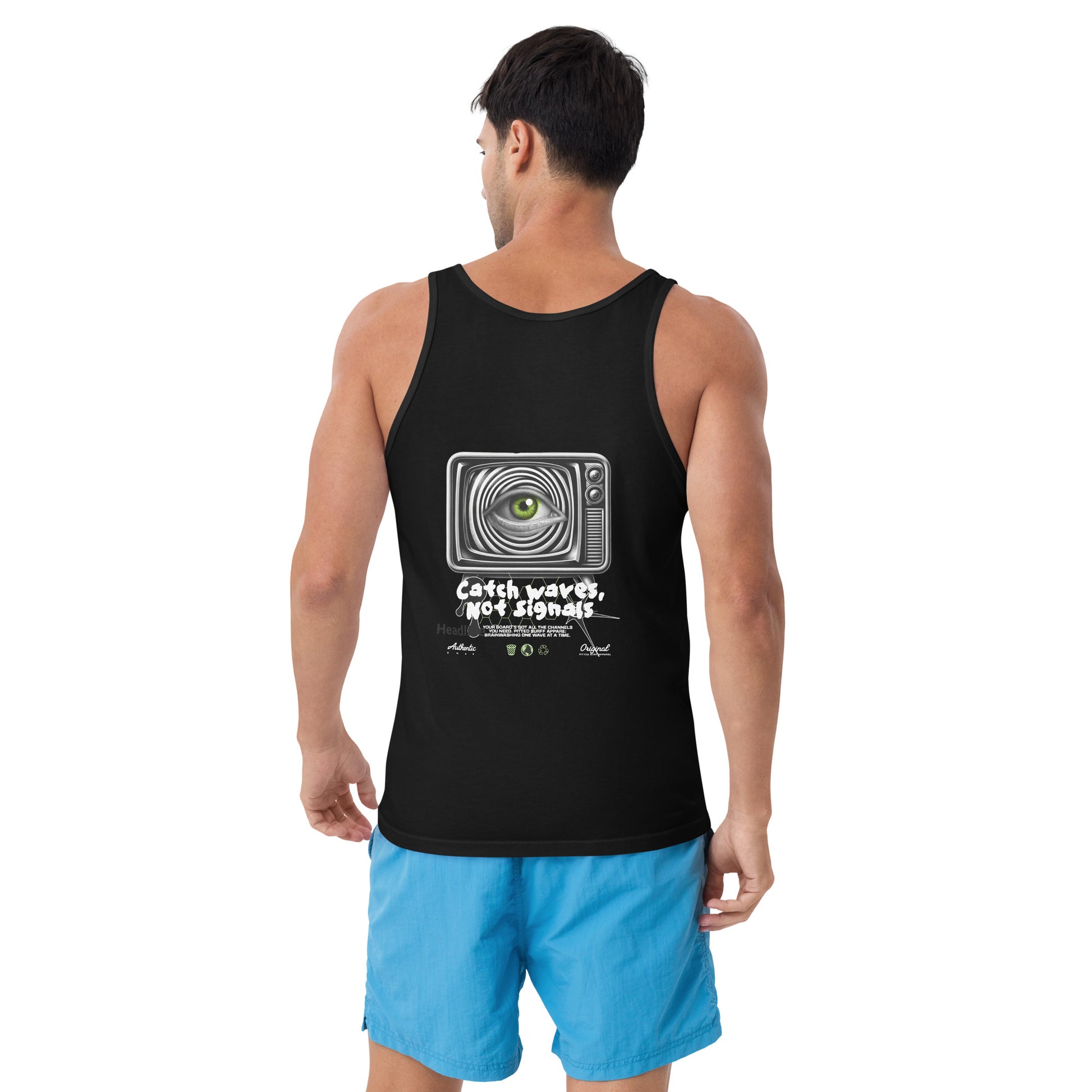 PITTED: Catch Waves Tank: Soft, Durable & Eco-Friendly