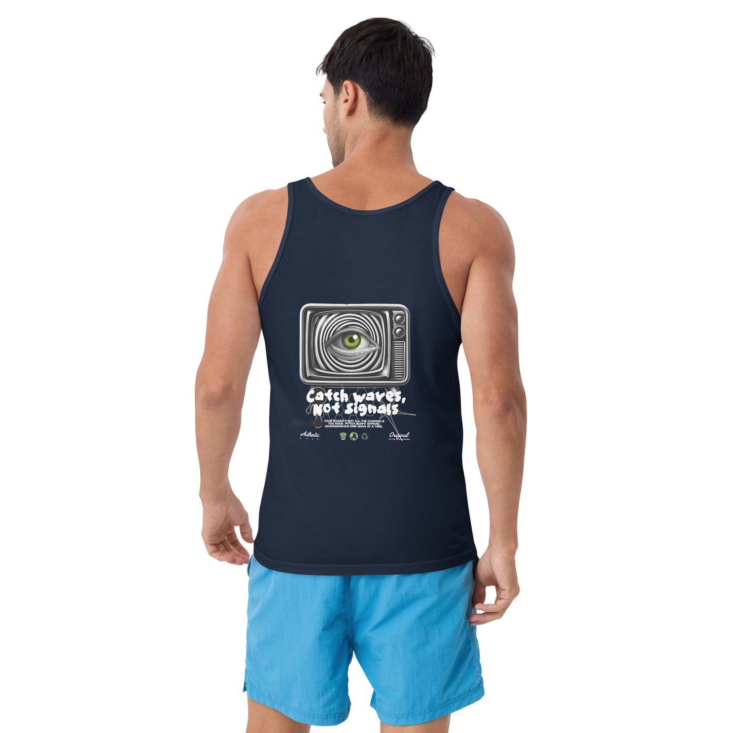 PITTED: Catch Waves Tank: Soft, Durable & Eco-Friendly