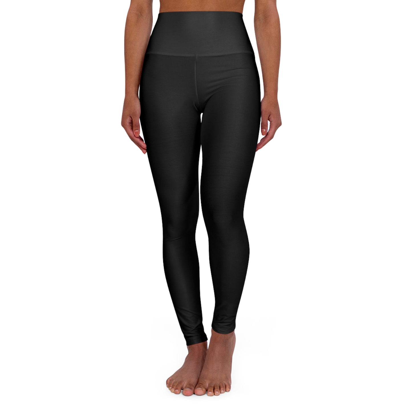 PITTED Classic Black High Waisted Yoga Leggings | Sleek & Stylish

