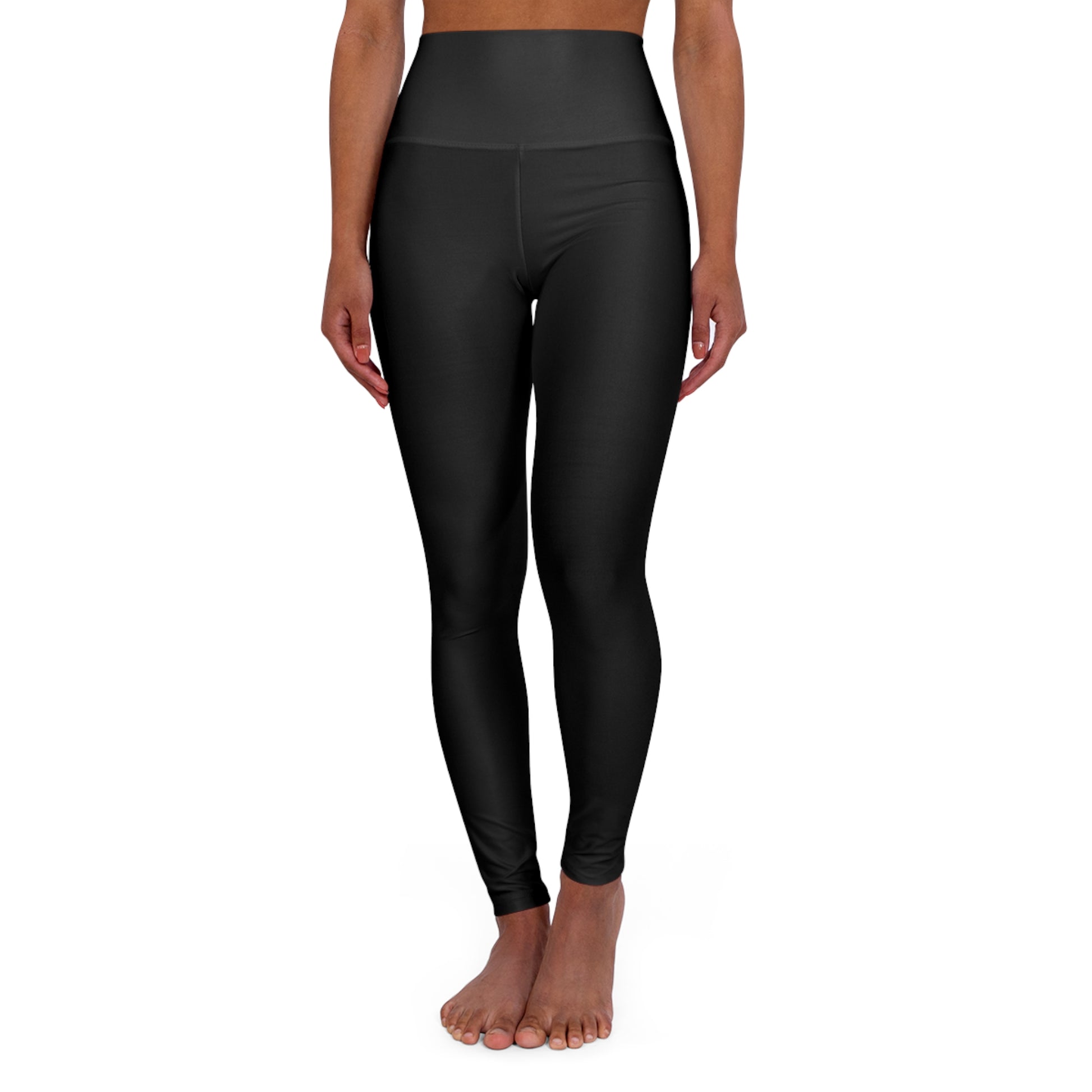 PITTED Classic Black High Waisted Yoga Leggings | Sleek & Stylish

