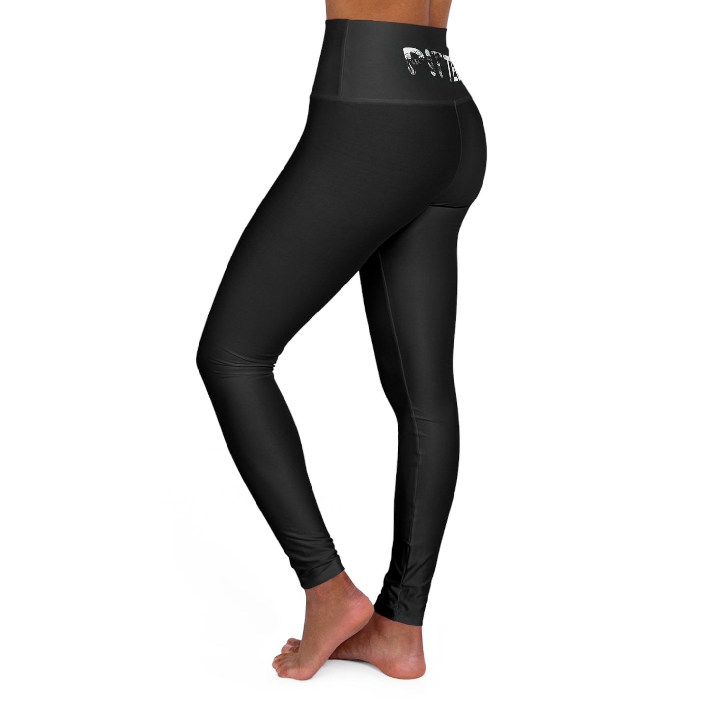PITTED Classic Black High Waisted Yoga Leggings | Sleek & Stylish

