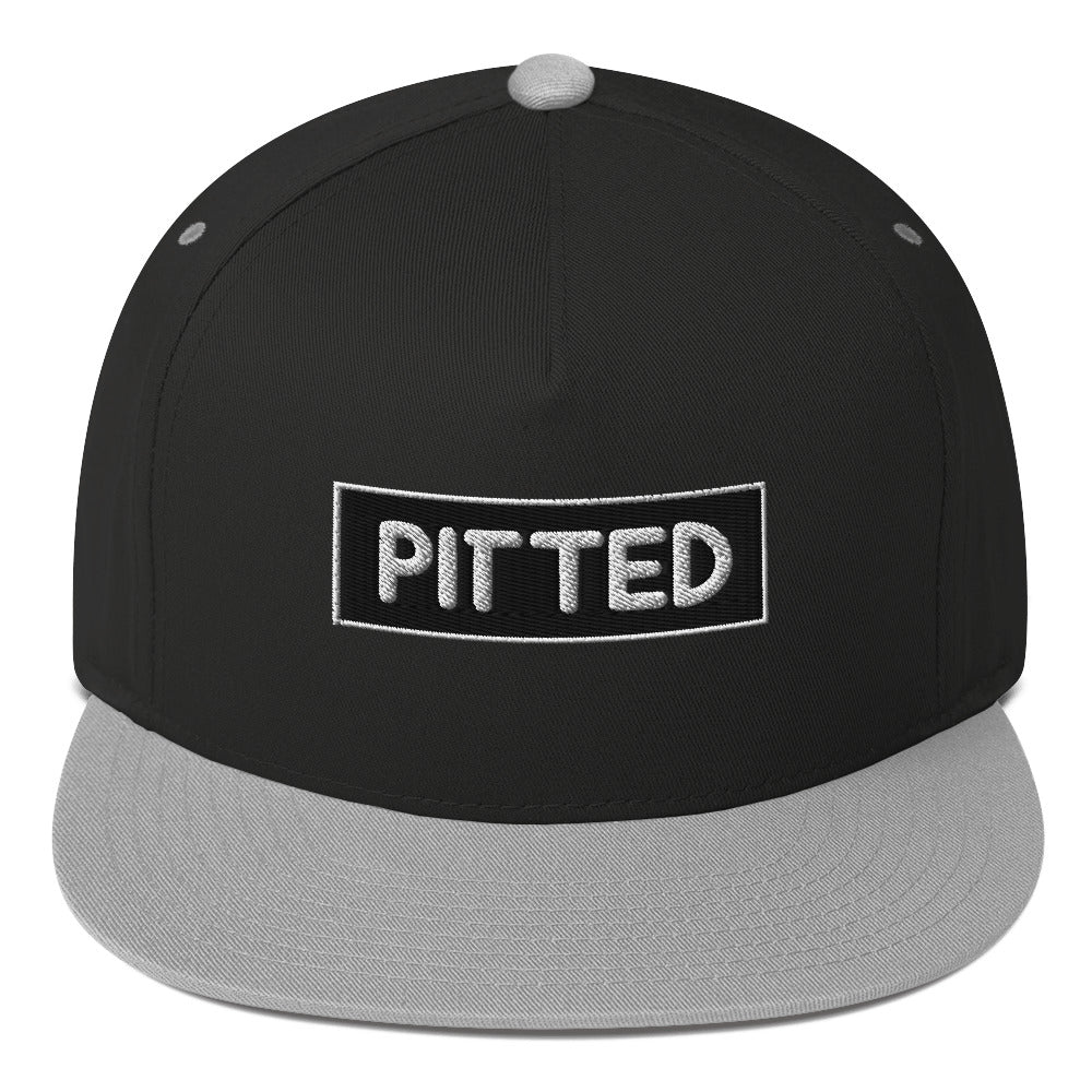 PITTED Classic Flat Bill Hat – Bold Style & Comfort