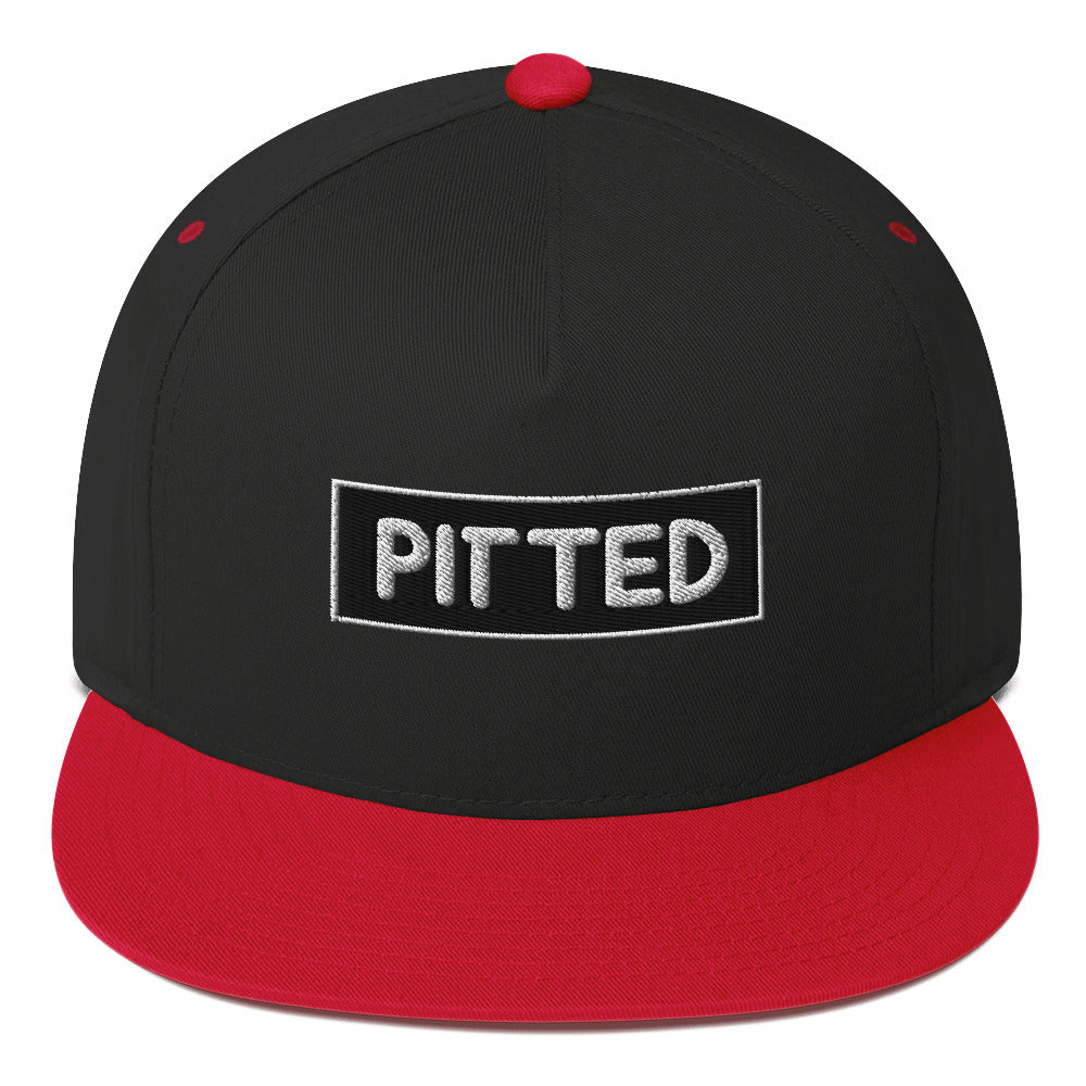 PITTED Classic Flat Bill Hat – Bold Style & Comfort