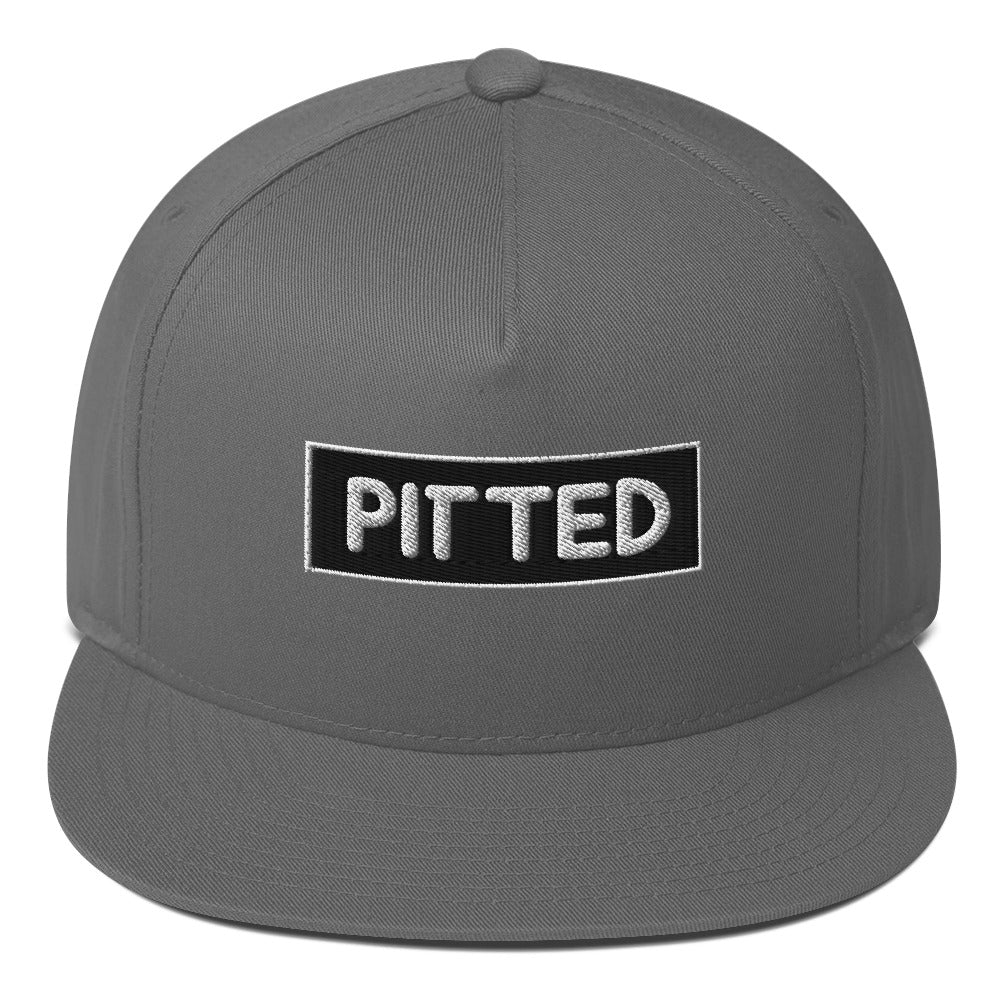 PITTED Classic Flat Bill Hat – Bold Style & Comfort