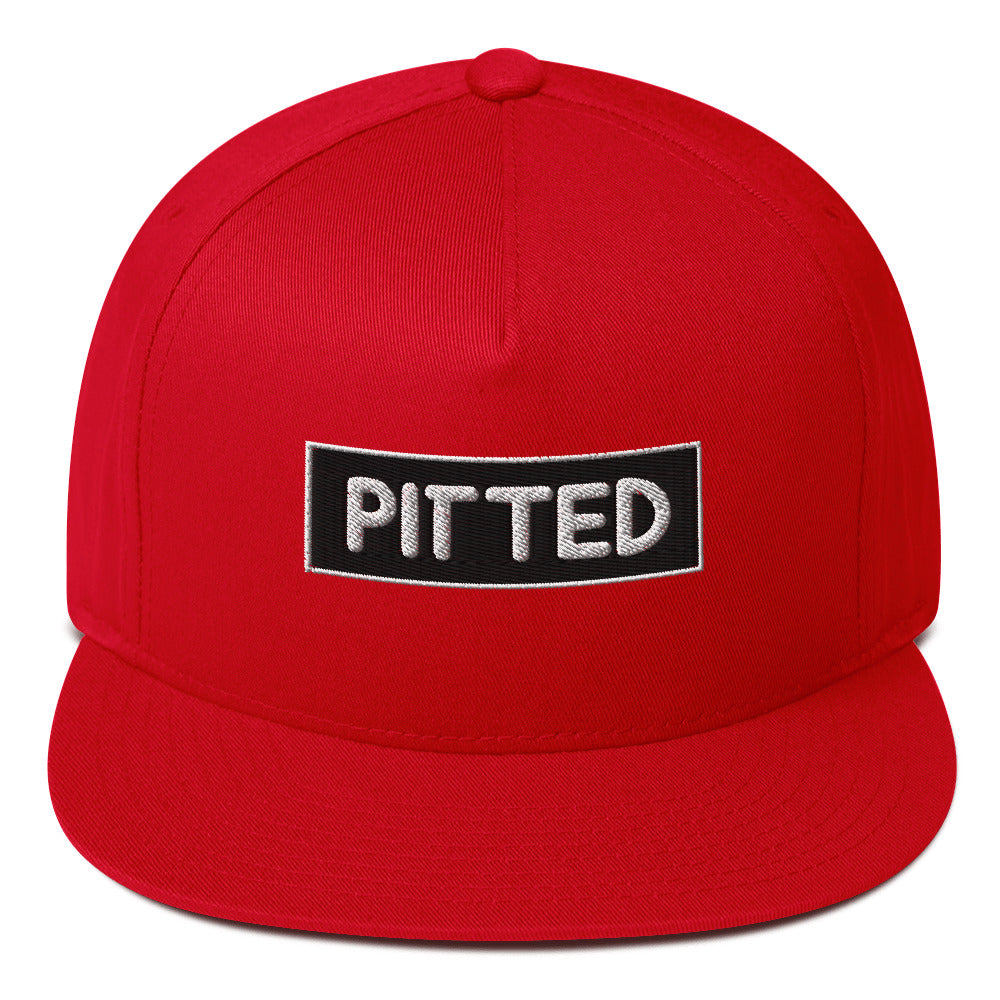 PITTED Classic Flat Bill Hat – Bold Style & Comfort