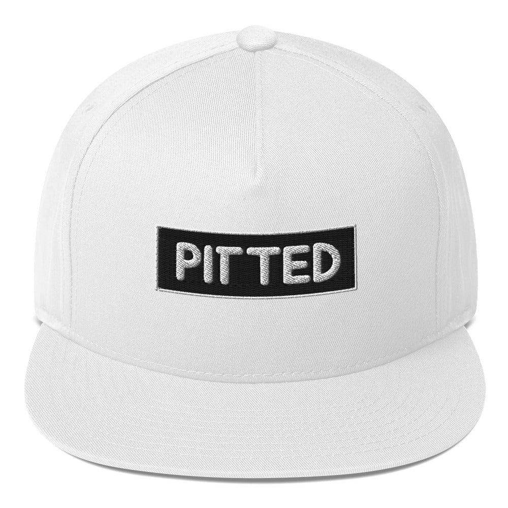 PITTED Classic Flat Bill Hat – Bold Style & Comfort