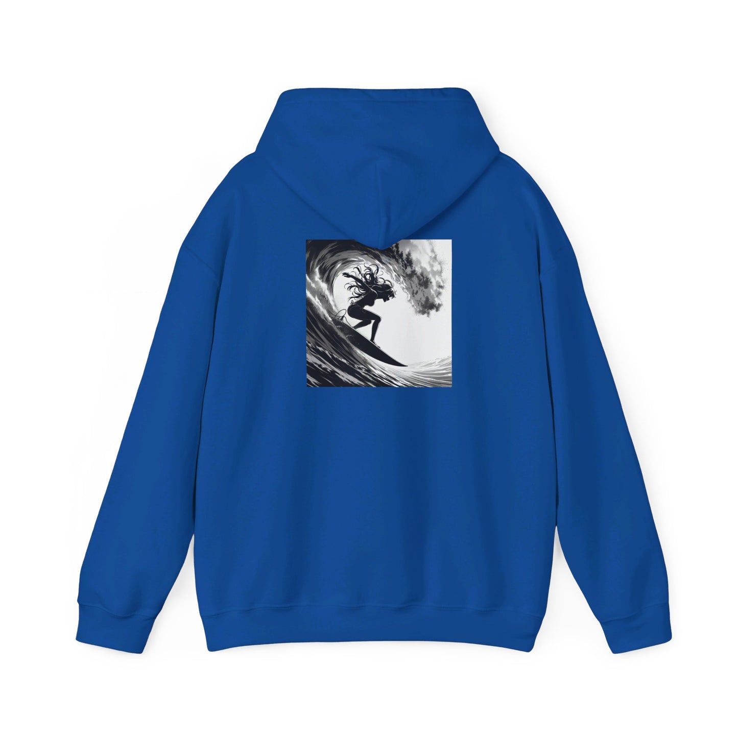 PITTED Hell on a Surf Board Hoodie – Bold, Warm, Sustainable

