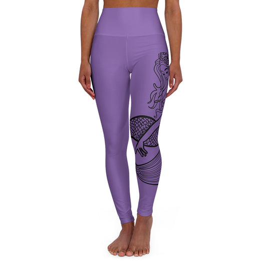 PITTED Inner Mermaid Purple Breath Yoga Leggings | Stylish & Durable

