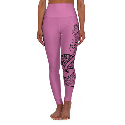 PITTED Inner Mermaid Touch of Pink Yoga Leggings | Stylish & Supportive

