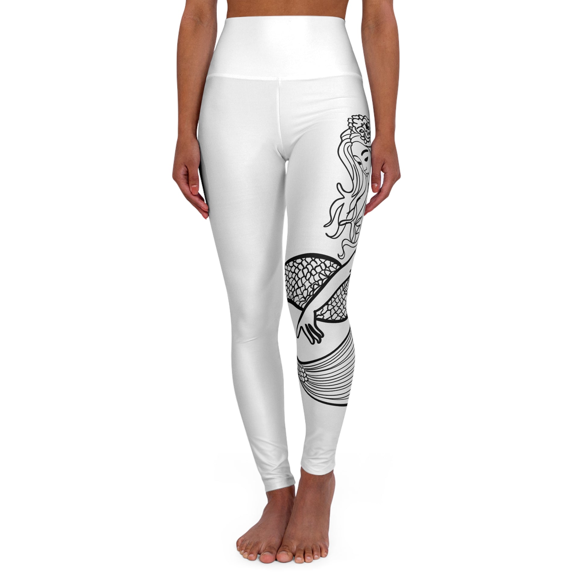 PITTED Inner Mermaid Yoga Leggings | Stylish & Supportive

