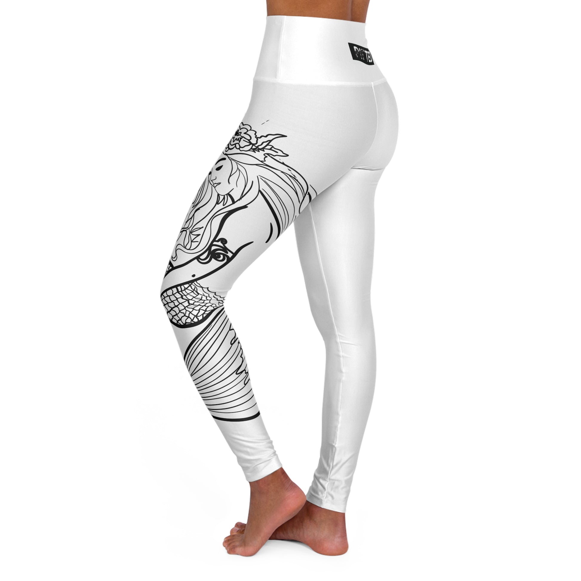 PITTED Inner Mermaid Yoga Leggings | Stylish & Supportive

