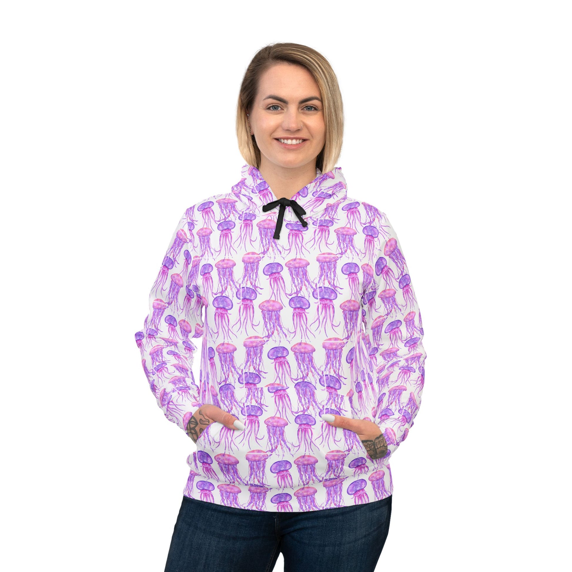 PITTED JellyFish Hoodie – Bold, Eco-Friendly, Unisex Fit