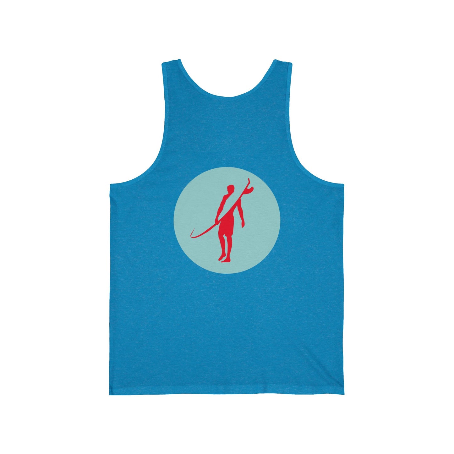 PITTED Lone Surfer Men’s Tank Top – Comfort & Style