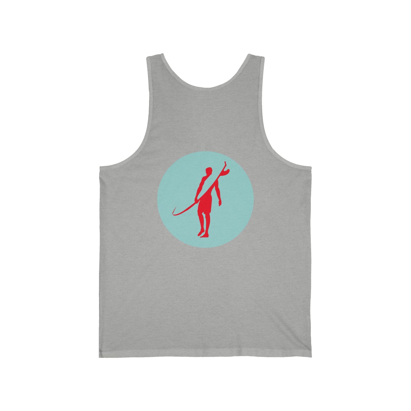 PITTED Lone Surfer Men’s Tank Top – Comfort & Style