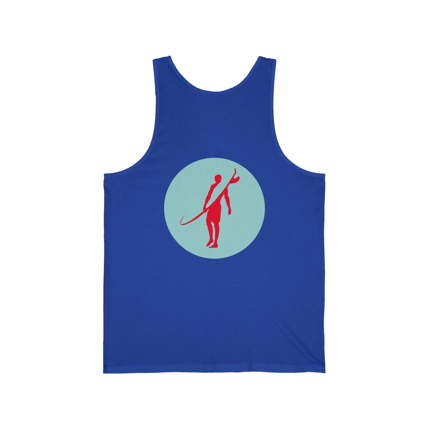 PITTED Lone Surfer Men’s Tank Top – Comfort & Style