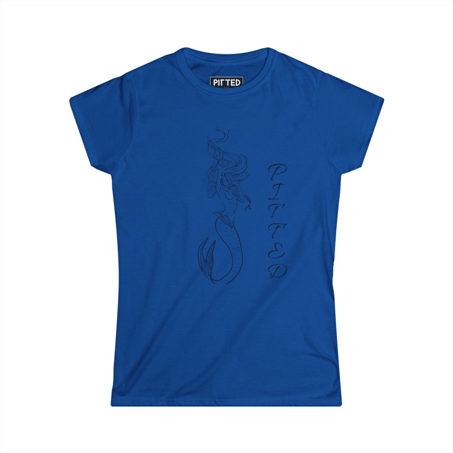 PITTED Mermaid of Surf Women’s Graphic T-Shirt

