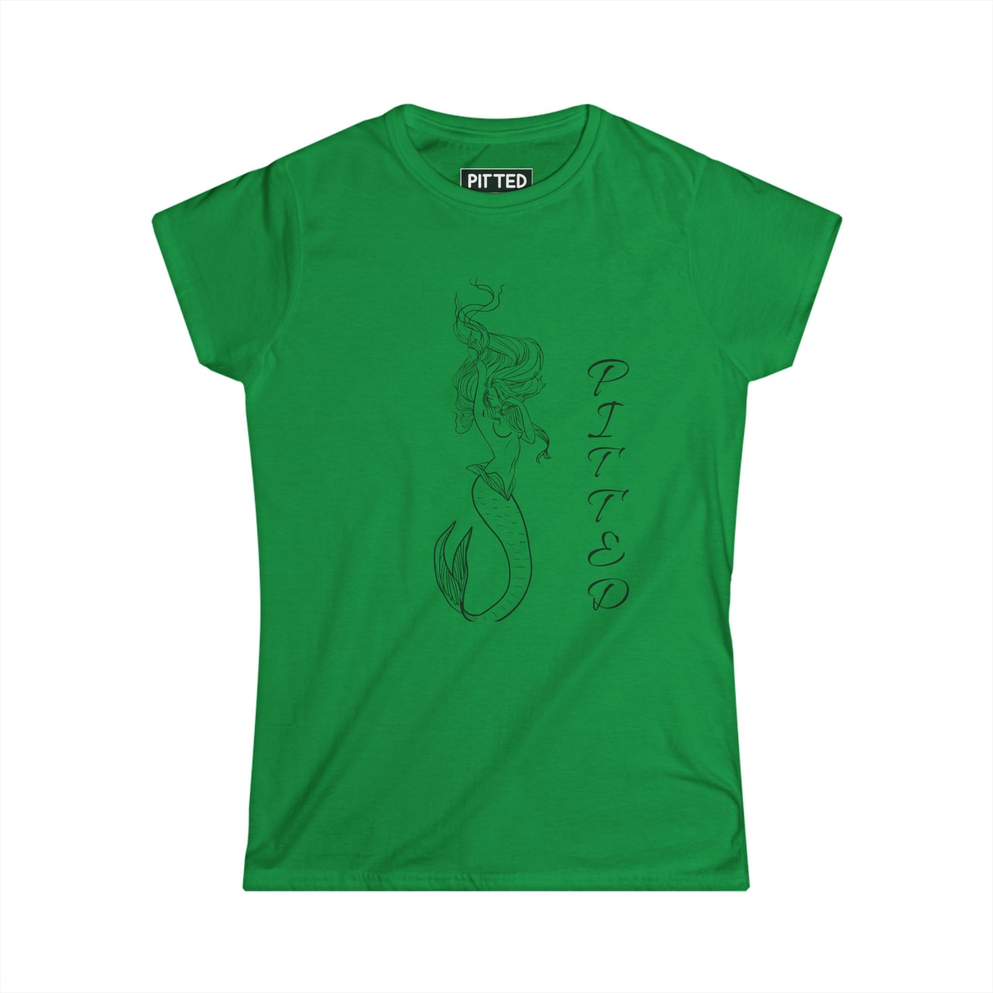 PITTED Mermaid of Surf Women’s Graphic T-Shirt

