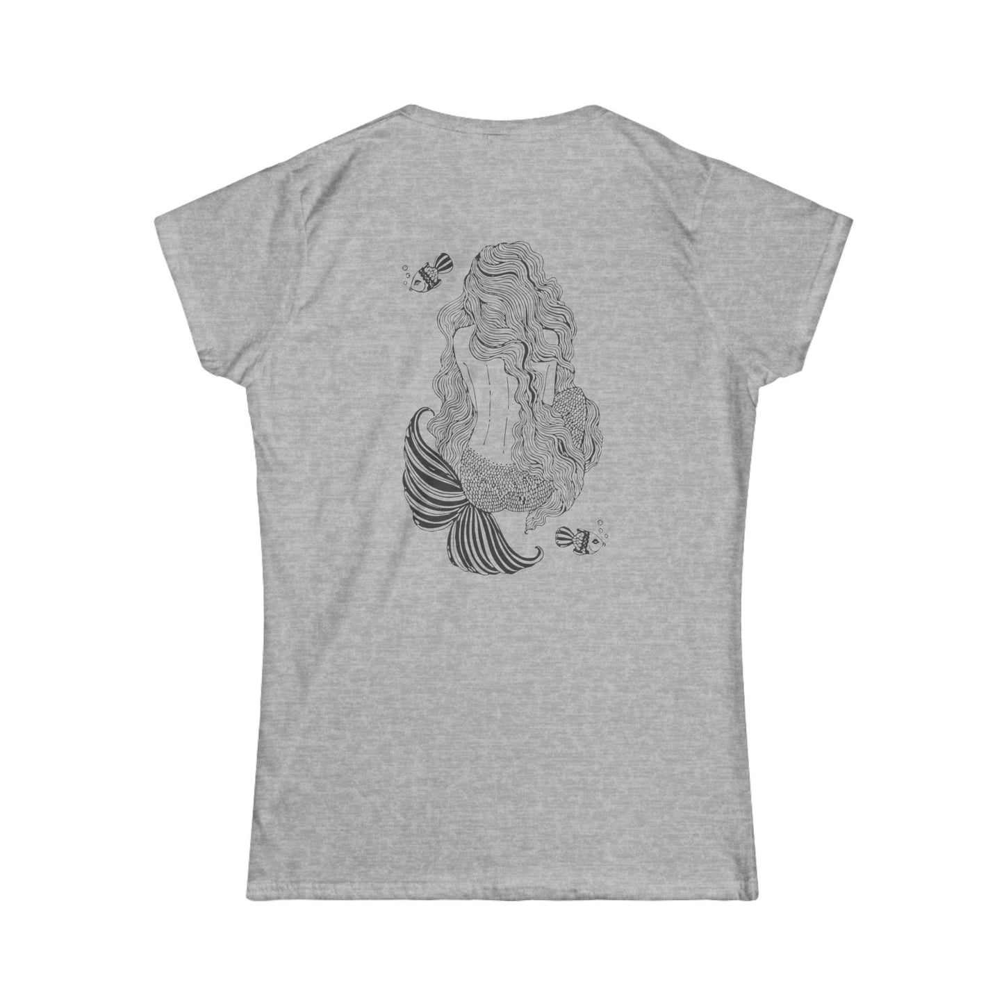 PITTED Mermaid of Surf Women’s Graphic T-Shirt

