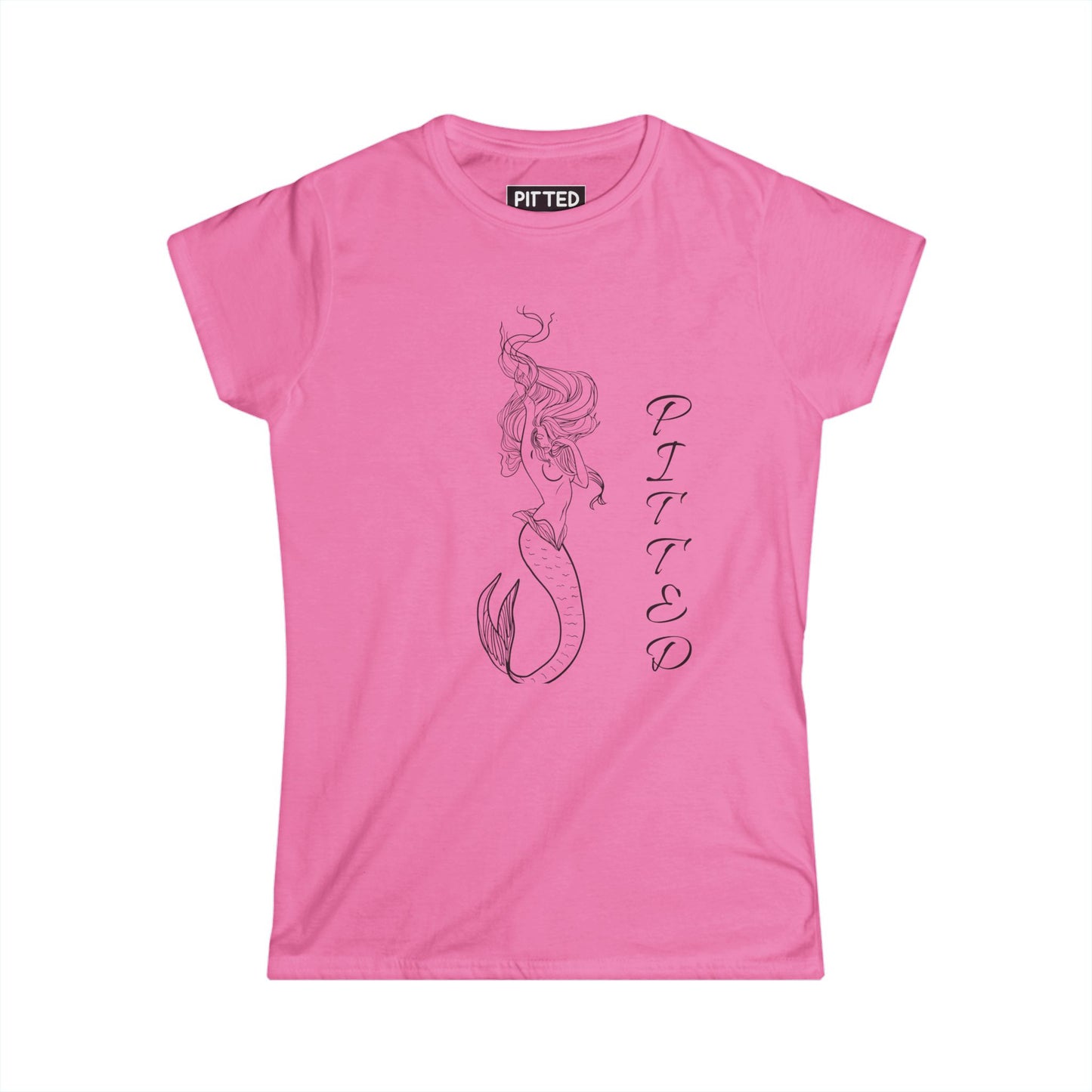 PITTED Mermaid of Surf Women’s Graphic T-Shirt

