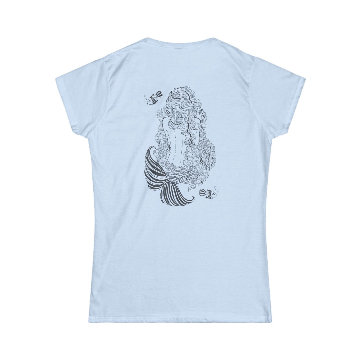 PITTED Mermaid of Surf Women’s Graphic T-Shirt

