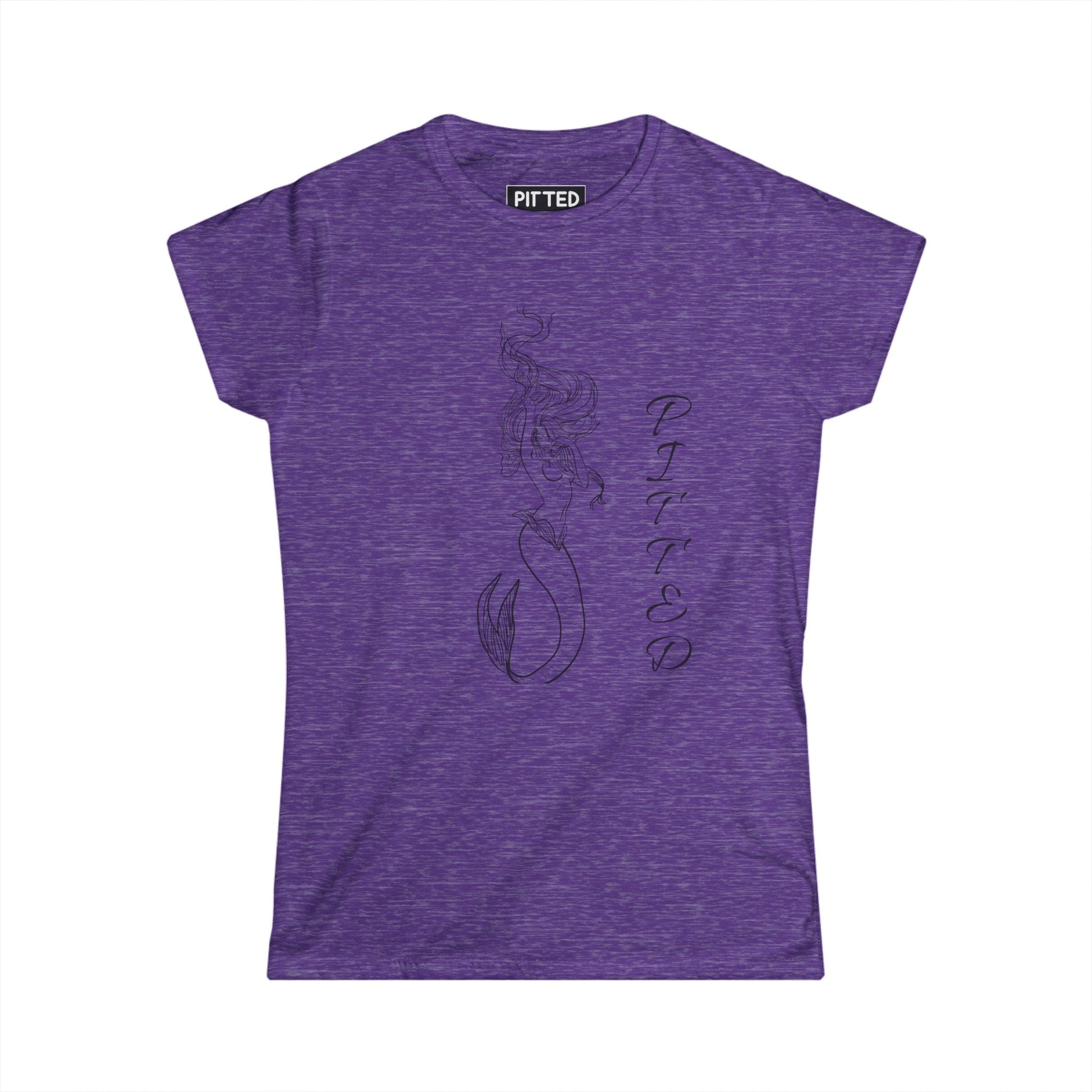 PITTED Mermaid of Surf Women’s Graphic T-Shirt

