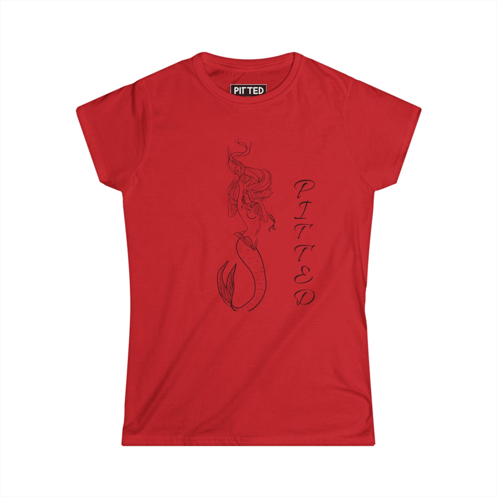 PITTED Mermaid of Surf Women’s Graphic T-Shirt

