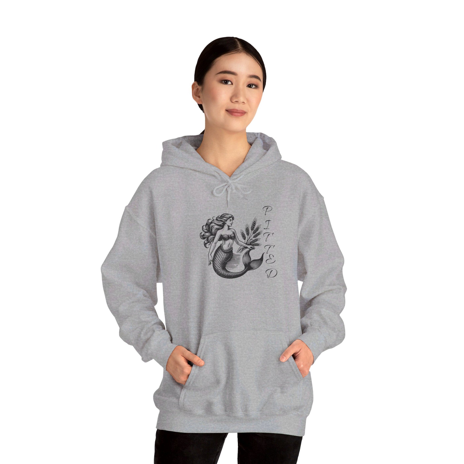 PITTED Mermaid of Surf Women’s Hoodie – Cozy and Bold

