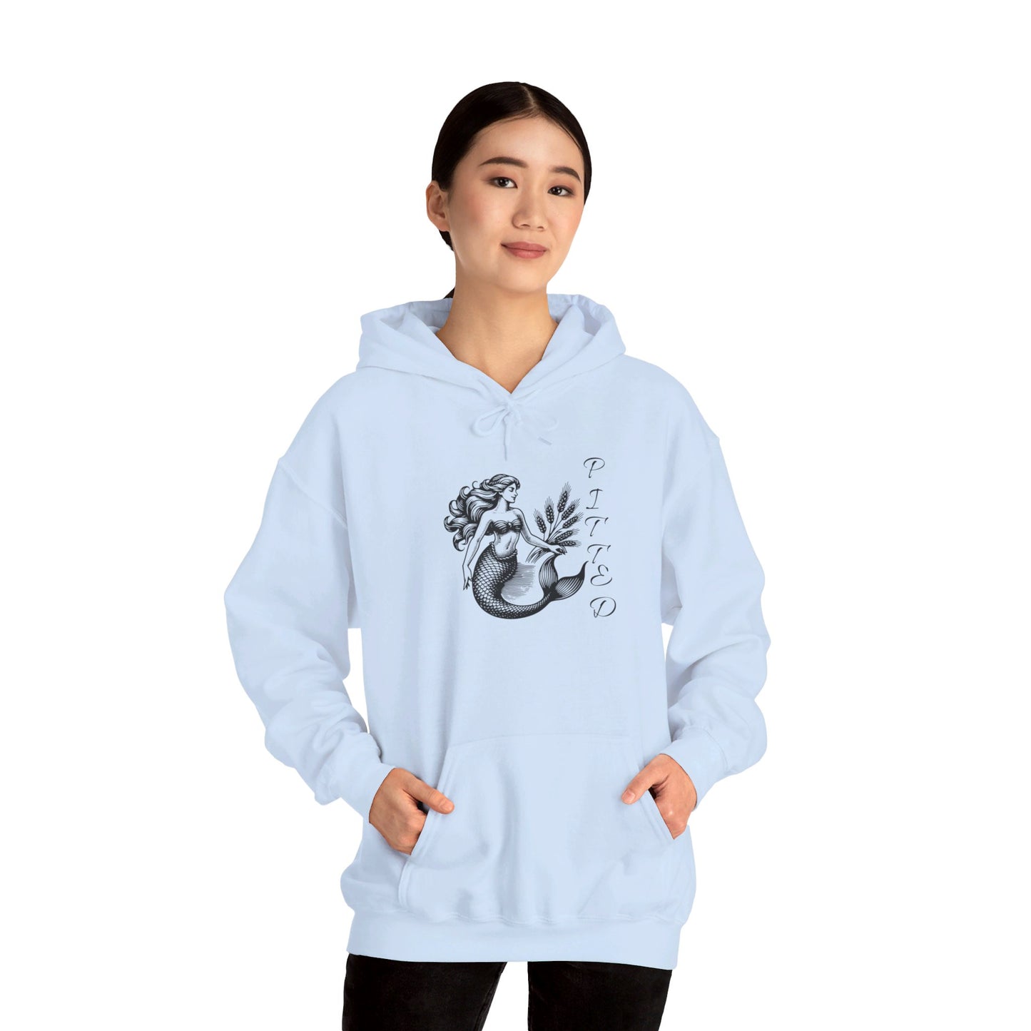 PITTED Mermaid of Surf Women’s Hoodie – Cozy and Bold

