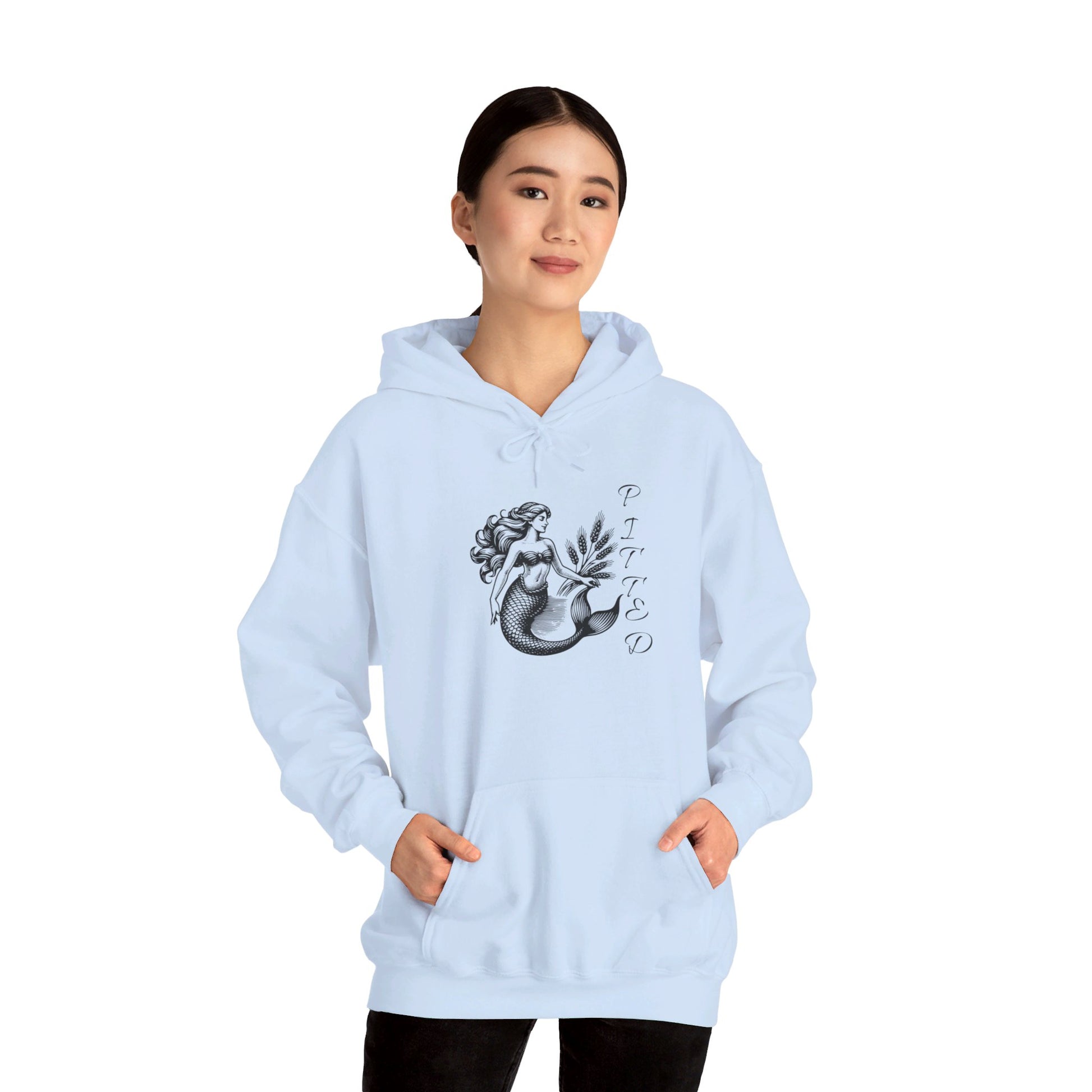 PITTED Mermaid of Surf Women’s Hoodie – Cozy and Bold

