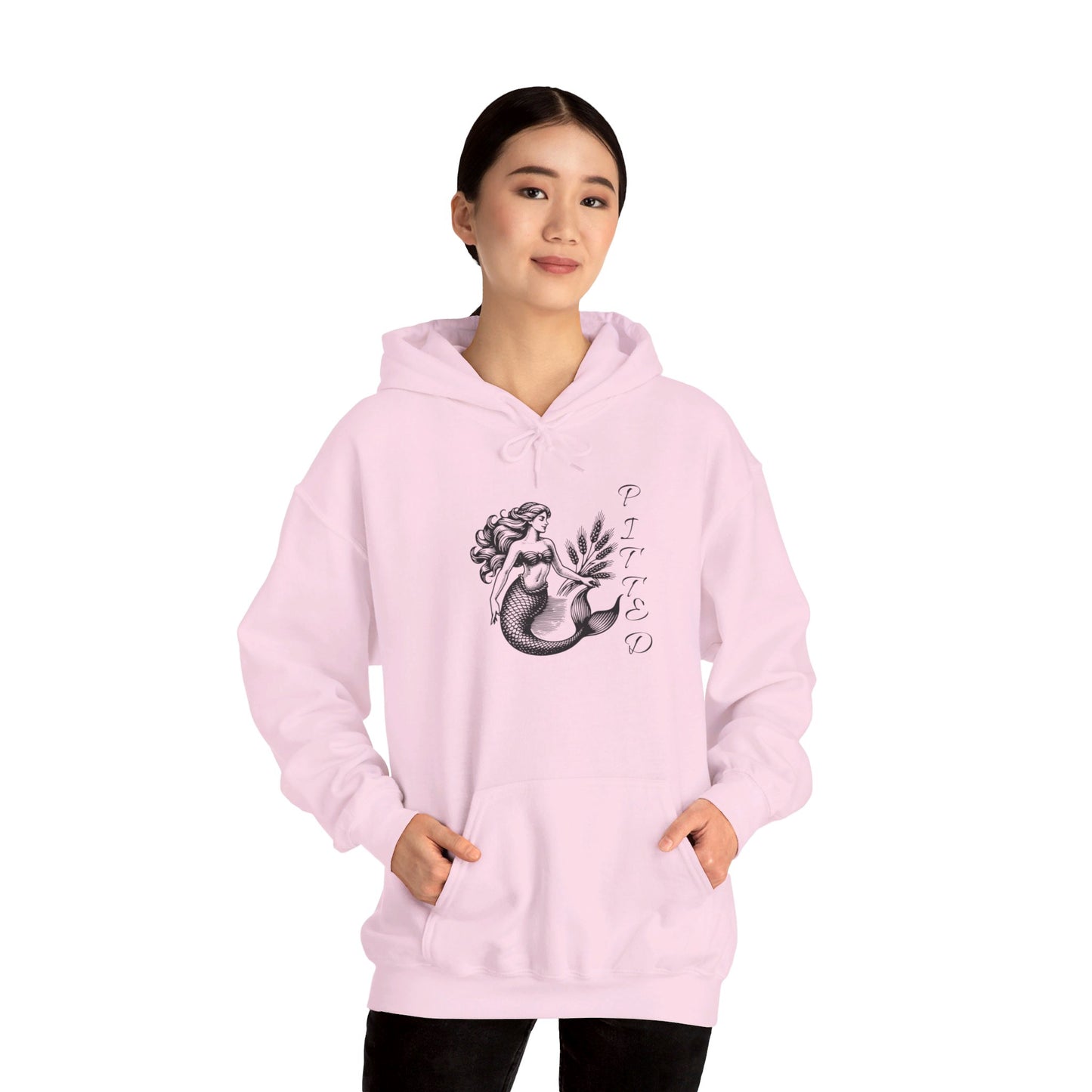 PITTED Mermaid of Surf Women’s Hoodie – Cozy and Bold


