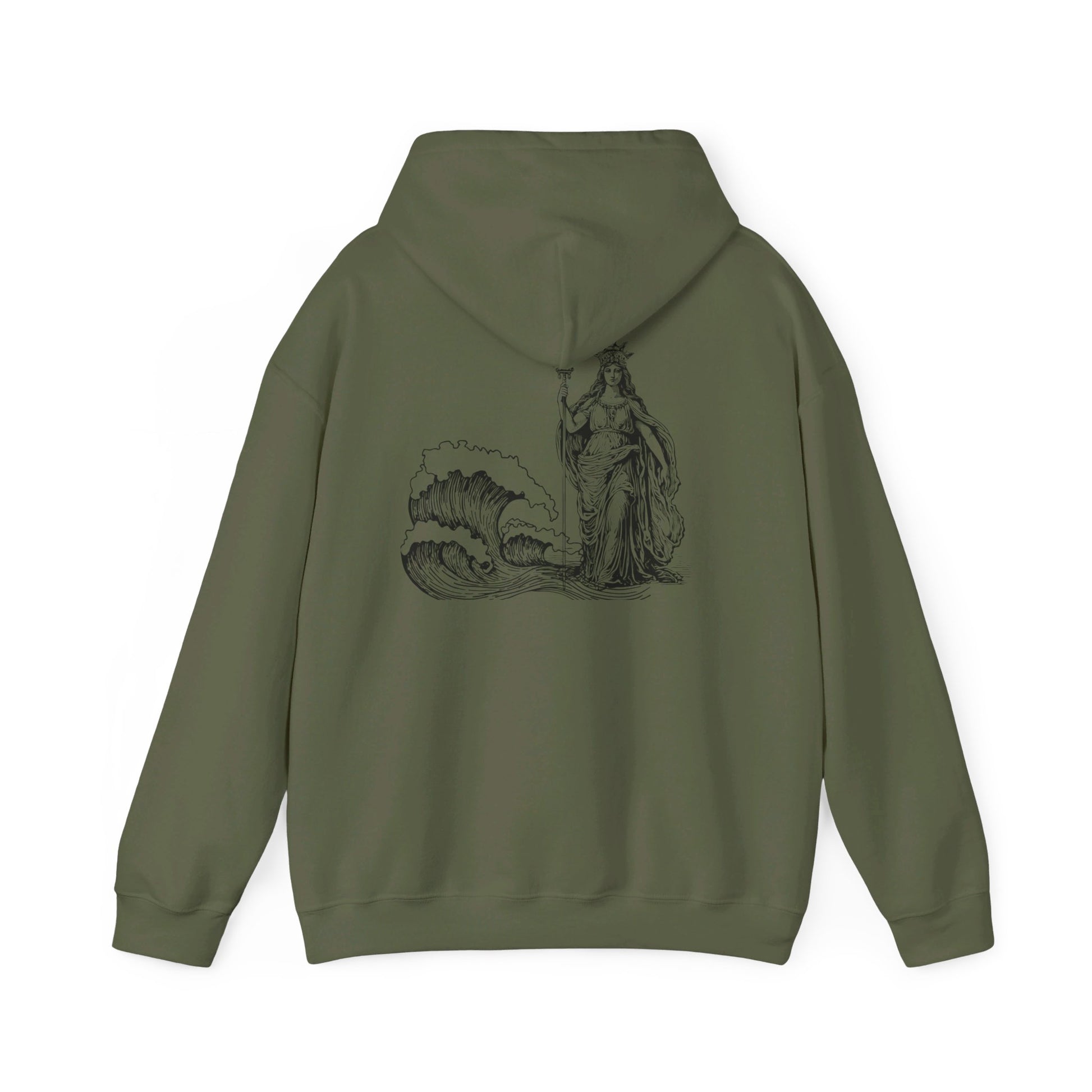 PITTED Mermaid of Surf Women’s Hoodie – Cozy and Bold

