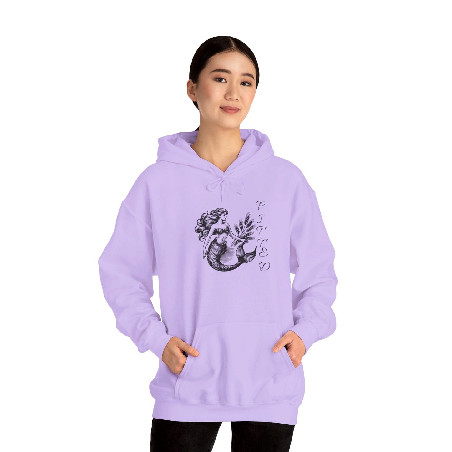 PITTED Mermaid of Surf Women’s Hoodie – Cozy and Bold

