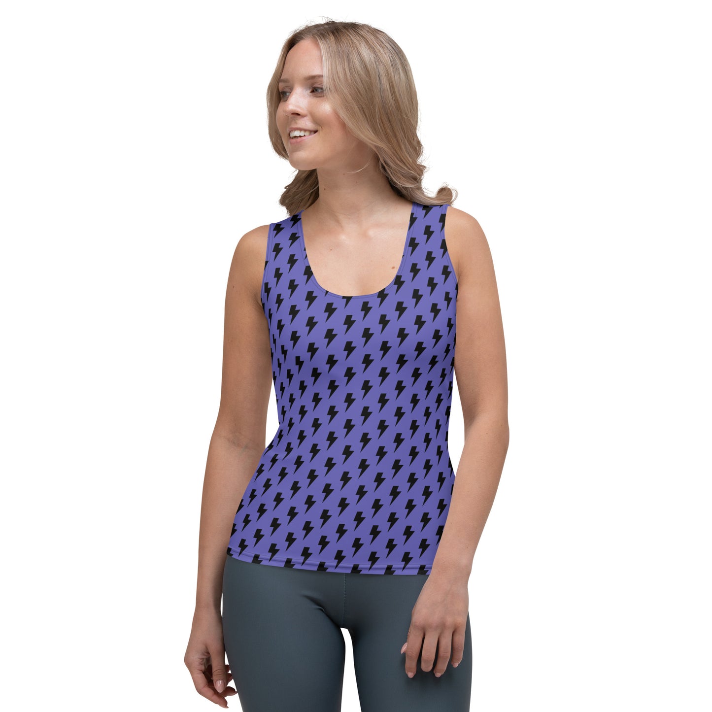 PITTED Purple Lightning Tank Top - Electrify Your Style
