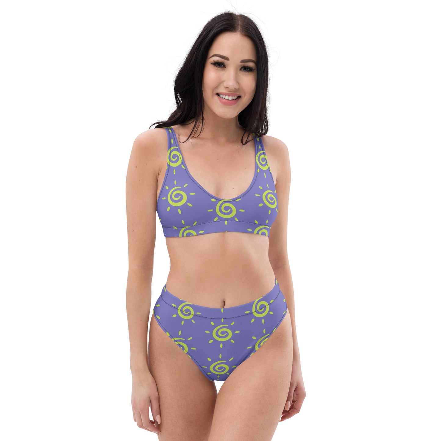 PITTED Purple Silly Sun Bikini – Chic & Eco-Friendly Swimwear