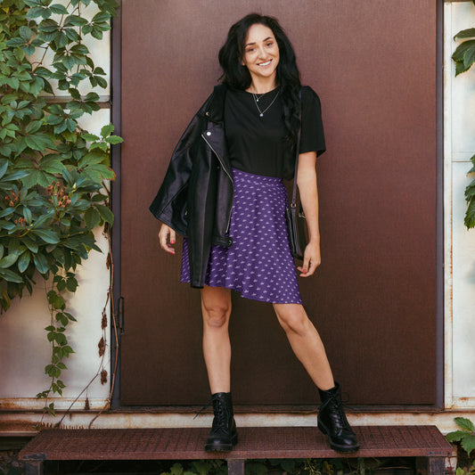 PITTED: Rule in Style with the PITTED Crown Pattern Skirt