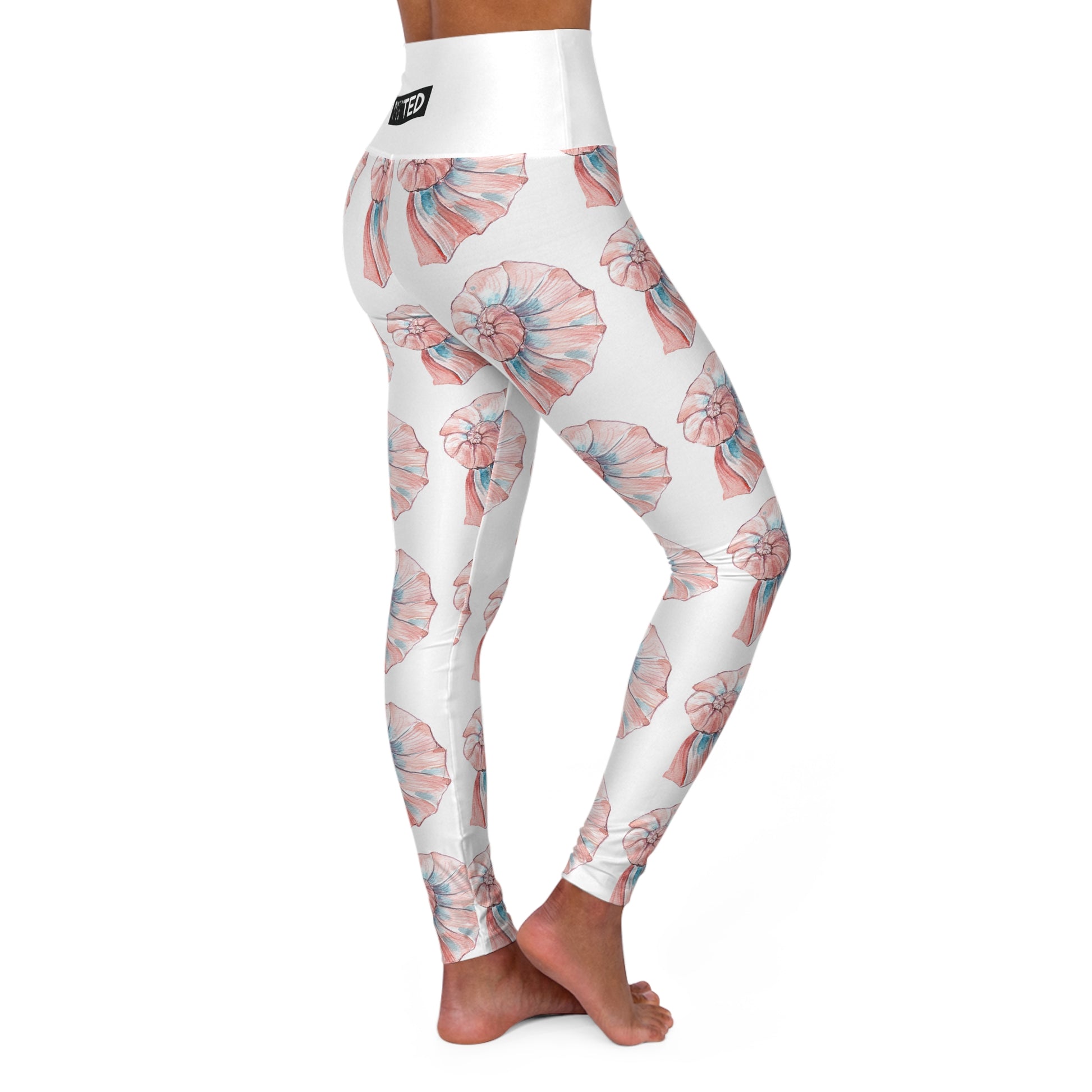 PITTED Simple Sea Shell Yoga Leggings | Chic & Comfortable

