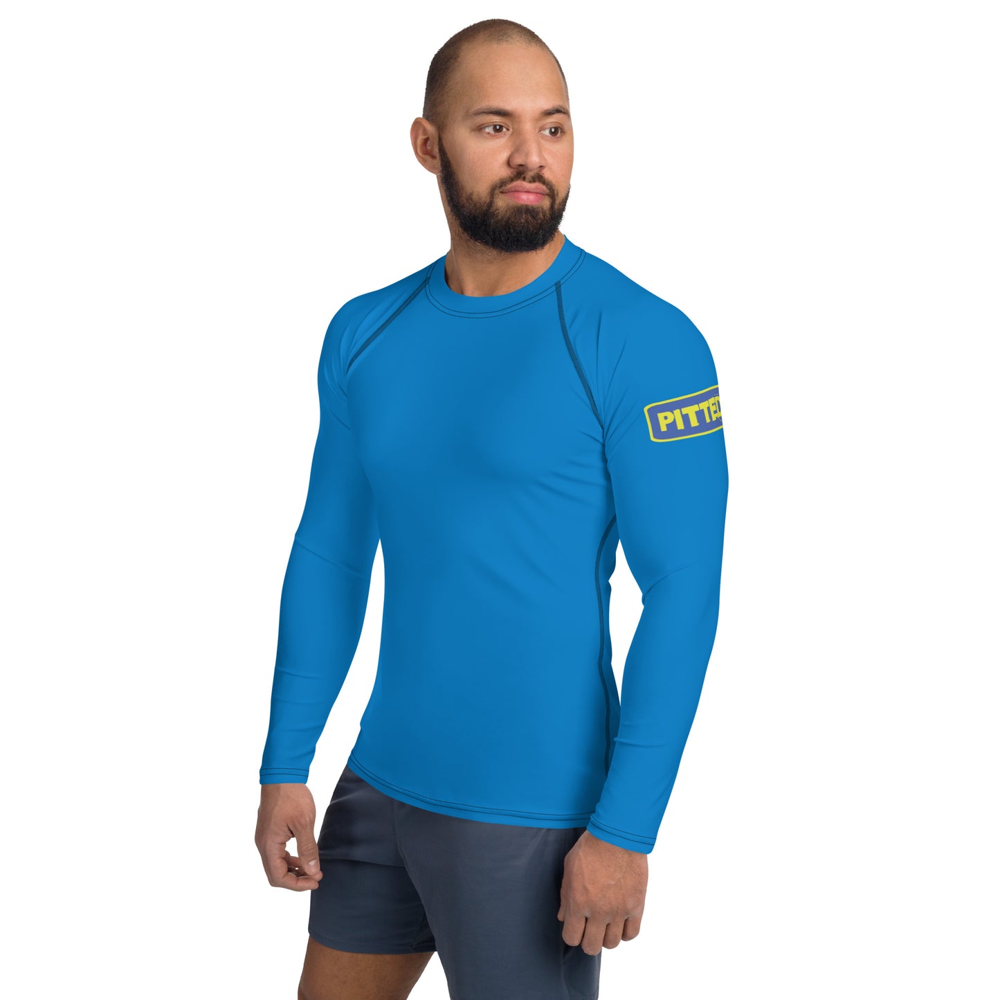 PITTED Simply Blue Rash Guard – Ultimate Comfort & UV Protection