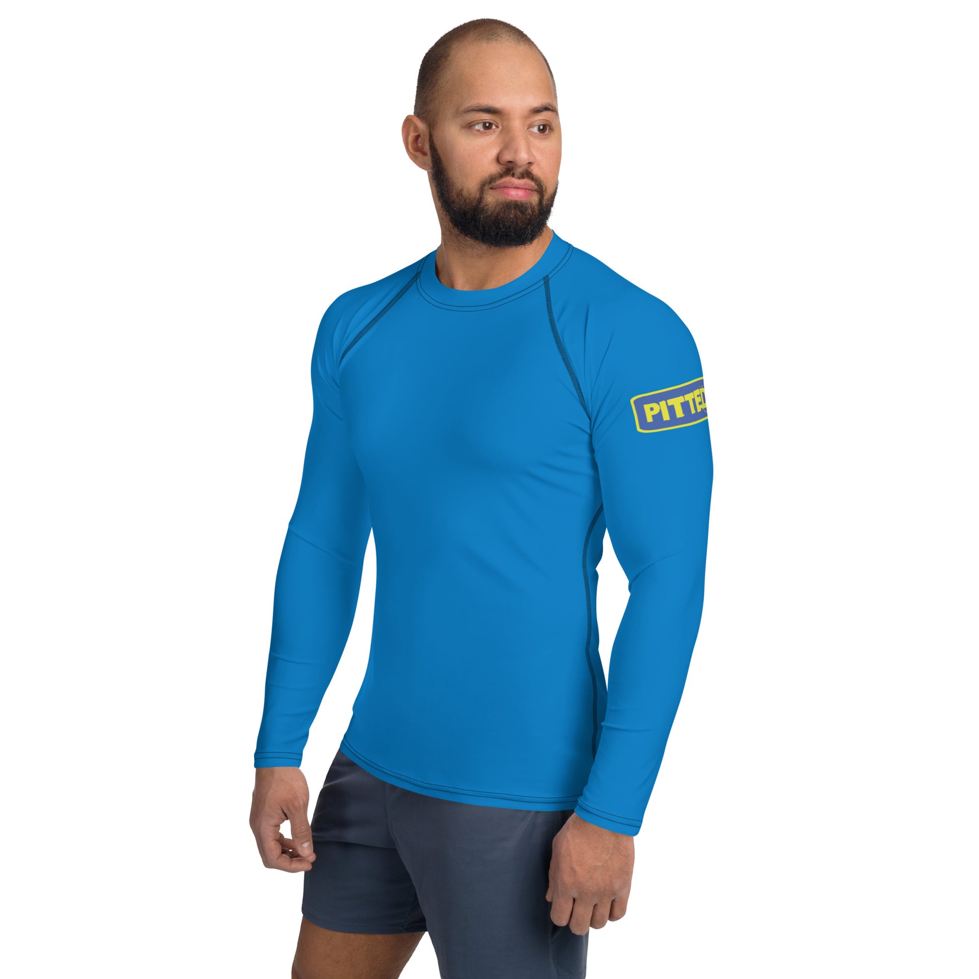 PITTED Simply Blue Rash Guard – Ultimate Comfort & UV Protection